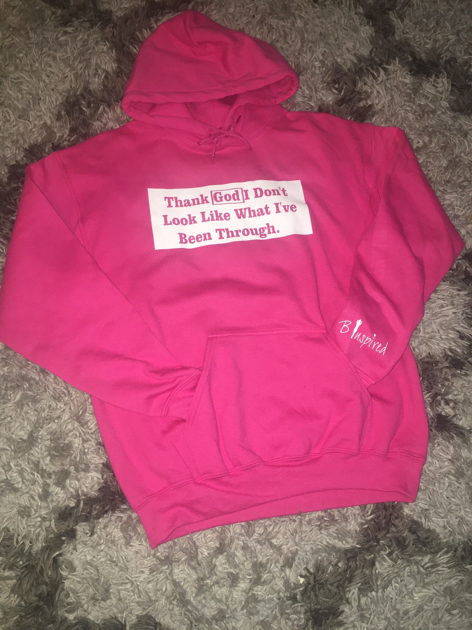 BInspired “Thank God” Hoodie