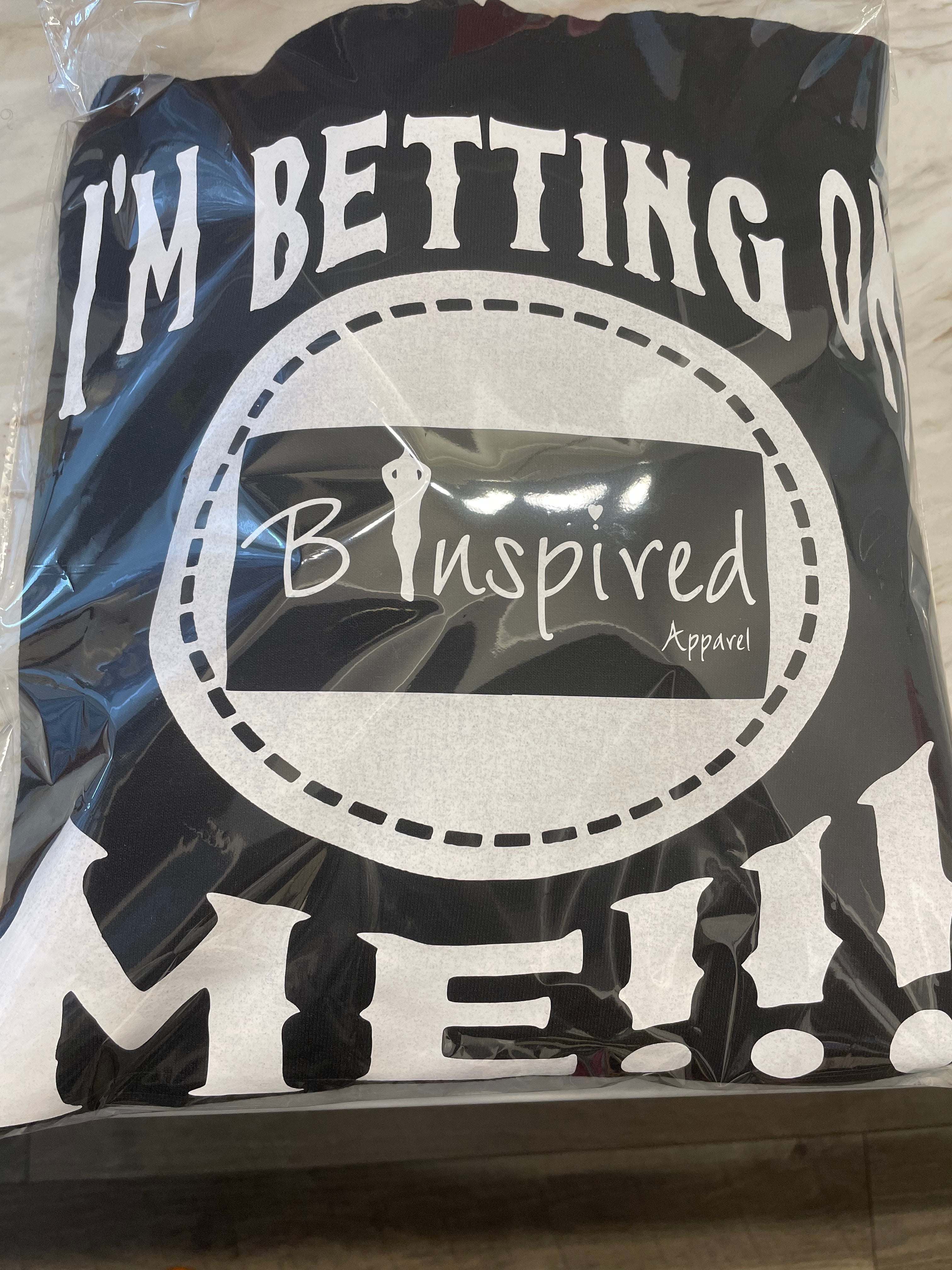 BInspired I’m Betting On Me Patch Hoodie